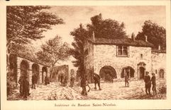 Interior CPA Of the Bastion La Rochelle Saint Nicolas