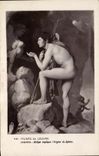 CPA Musee De Louvre Ingres Oedipus explains the enigma of the sphinx