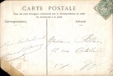 CPA Living room Of the Place Of the Master By Henry Bonnefoy