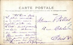 CPA Living room the 1908 Darien Chicks