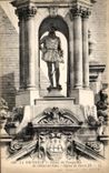CPA La Rochelle Detail of the Bell-tower of I' Town hall Statue of Henri IV