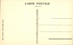 Corte interior de CPA de la calle Dupaty La Rochelle de la casa