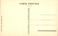 CPA contiene la corte del renacimiento del templo de La Rochelle