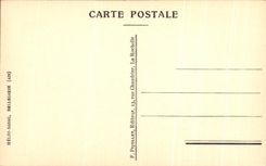 CPA Commanderie de la puerta de Templiers de la calle del templo La Rochelle 1700