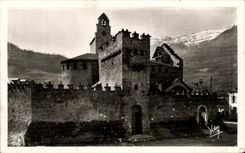 CPA Luz Church fortifiee known as of Templiers