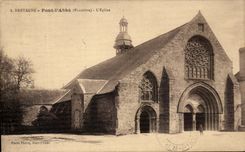 CPA Brittany Bridge the Abbot the Church