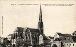 El St Lairent de CPA encendido separa la camara acorazada del convento de las muchachas de la sabiduria