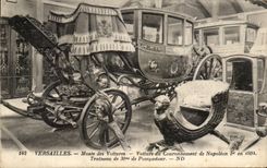 CPA Versailles Musee Des Voitures Voiture Du Couronnement De Napoleon