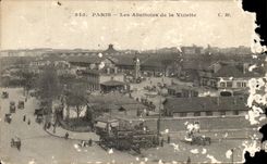 CPA Paris Abaltoirs of the Villette