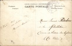 CPA Paris Inonde Janvier 1910 Inondations Le Pont Royal