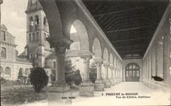 CPA Prieure de Binson Vue du Cloitre Interieur