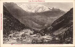 CPA Cauterets La Raillere Et Le Caraliros vus De Lutour