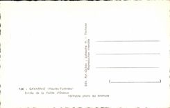 CPA Gavarnie Entrance of the Valley of Ossoue