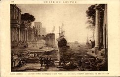 CPA Musee Of Louvre Cladde Ulysses Remet Chryseis has His Father