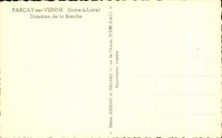 CPA Parcay sur Vienne Domaine de la Bresche