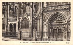 Pieza meridional de CPA Bayeux de la catedral