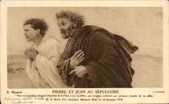 CPA Pierre Et Jean au Sepulchre 