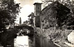 CPSM St Jean Foot Of Port the Church and Nive