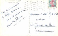 CPSM St Jean Foot Of Port the Church and Nive