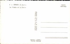 CPSM Dinan the Viaduct and the Rancid one