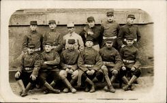 CARTE PHOTO Militaires Militaria Maisons laffitte