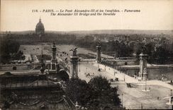 CPA Paris Alejandro portuario III e Invalides