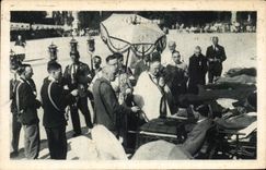 CPA Lourdes Fort Castle Fort La blessing of the patients