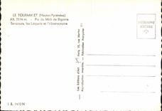 CPA Tourmalet Pic du Midi de Bigorre Dencours les Laquets et l'observatoire