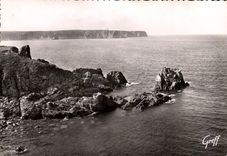 CPA In Brittany Dimensions Emerald the Cape Frehel seen of Fort La Latte