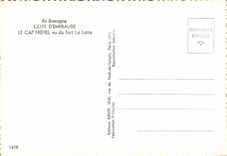 CPA In Brittany Dimensions Emerald the Cape Frehel seen of Fort La Latte