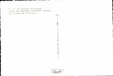 CPSM Picturesque Royans Road of the Great Narrow parts Falls of Bourne