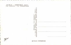 CPA Grenoble View the Cable car