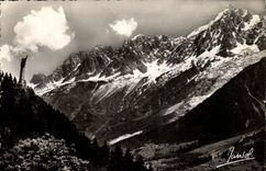 CPA Houches Alt (a) Christ King and Needles of Chamonix