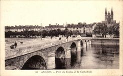 CPA Angers Bridge of the Center and the Cathedral