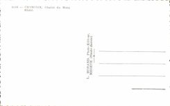 CPA Chamonix Chaine du Mont Blanc Chamois Isard