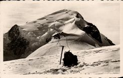 CPA Chamonix Chaine du Mont Blanc Sommet du Mont Blanc