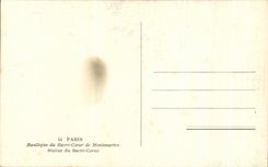 CPSM Paris Basilique du Sacre Coeur de Montmartre 