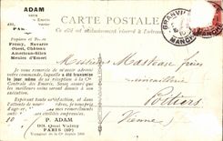 Chimenea de CPA del muelle Valmy Paris de Castle De Chenonceaux Remerciment De Adan de la sala de estar