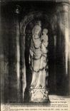 CPA Bouee Interieur de I'Eglise Statue de la Vierge