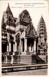 De CPA Colonial internacional favorablemente del templo 1931 de Paris de Angkor