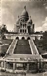 CPA Paris While Strolling Basilica Of the Sacring Heart And the Monumental Staircase