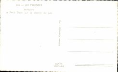CPA Les Pyrenees Artouste le Patit Train sur le Chemin du Lac