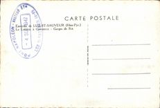 Heavy CPA Environs of Luz St Saver It has Gavarnie Gorges of Sia