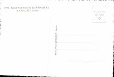 CPSM Eglise Abbaticle de St Savin le Christ 