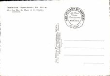 CPA Chamonix Alt la Mer de Glace et les Grandes Jorasses