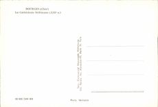 Catedral St Etienne del La de CPSM Bourges