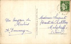 CPA Moulins La Cathedral At the Old Castle