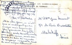 CPA Bagneres De Bigorre Col du Tourmalet