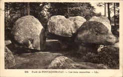 CPA the Fontainbleau Drill Three Mausoleums