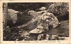 CPA Fontainbleau La Foret La Cap of the Jockey